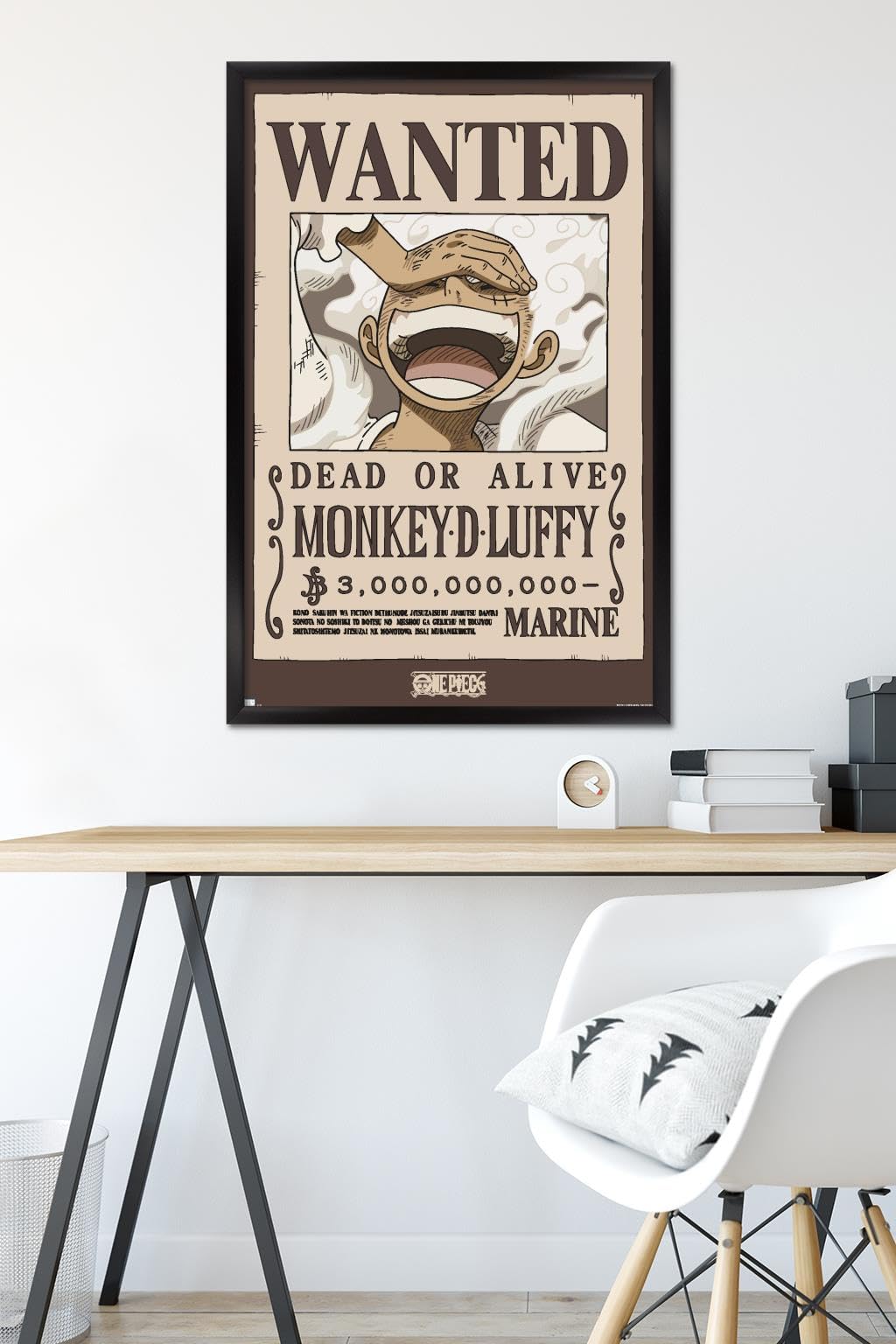Amazon.com: One Piece - Monkey D Luffy Wanted Poster Wall Poster